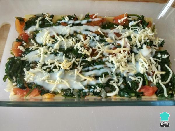 Recette de lasagne aux épinards - Étape 7
