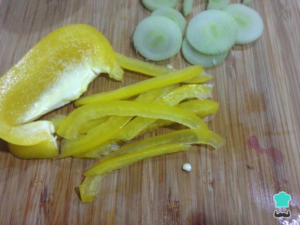 Salade de nouilles chinoises au poulet Recette - Étape 4