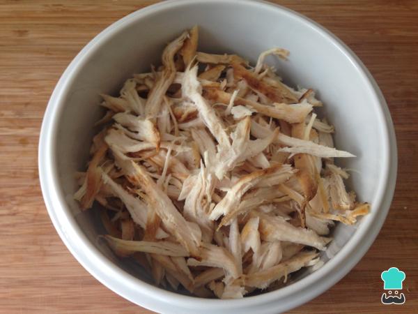 Salade de nouilles chinoises au poulet Recette - Étape 3