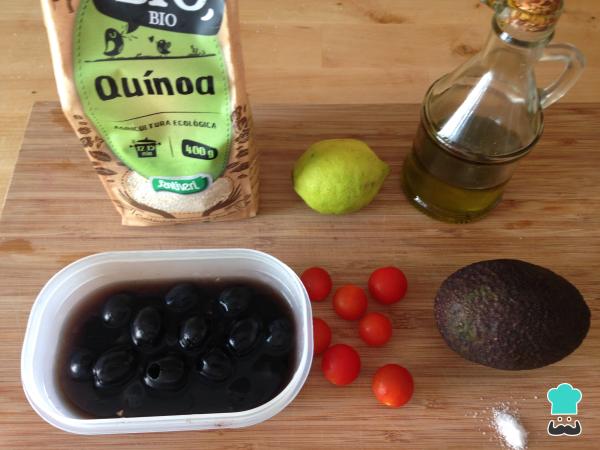 Recette de salade de quinoa et d'avocat - Étape 1