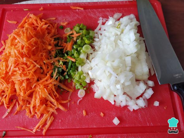 Recette de pouding au chinchard au four - Étape 2