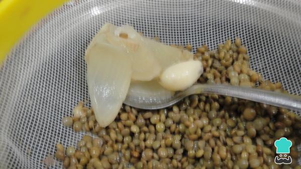 Recette de salade de lentilles pour femmes enceintes - Étape 3