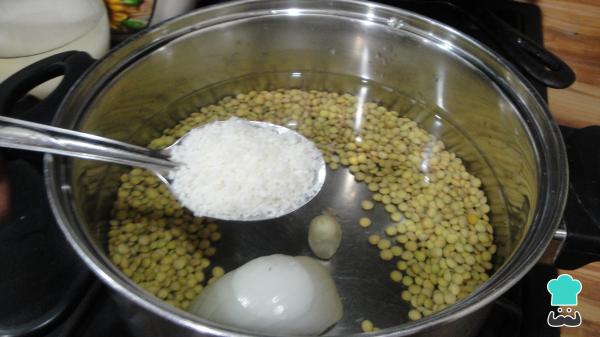 Recette de salade de lentilles pour femmes enceintes - Étape 2