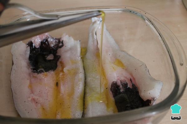 Recette de merlan au four avec sauce - Étape 3