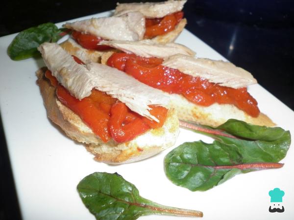 La délicieuse recette de Montadito de Melva