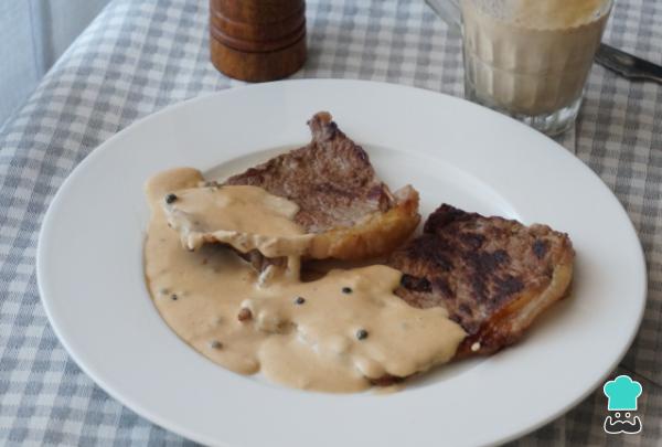 Recette d'Entrecôte au poivre