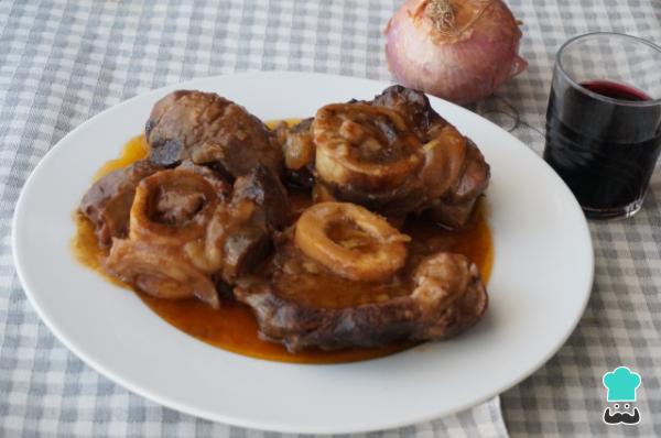 Recette d'Osobuco au vin rouge