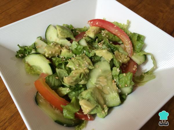 Recette de Salade verte à l'avocat