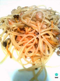 Recette de Spaghetti aux Camagrocs