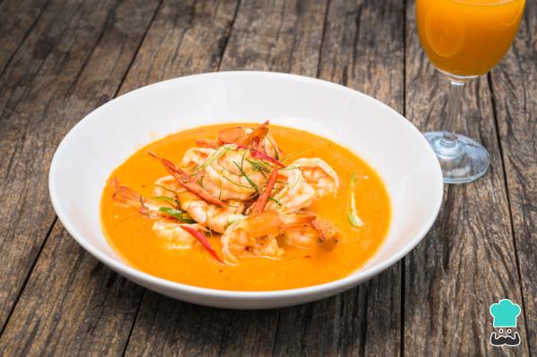 Recette de bisque de crevettes