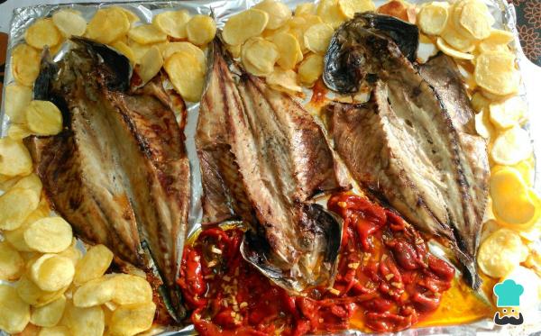 Recette de chinchard au dos