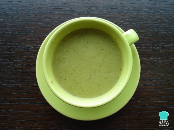 Recette de crème de courgettes et crevettes au Thermomix