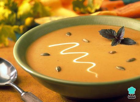 Recette de crème légère au potiron