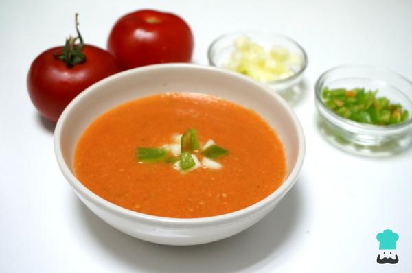 Recette de gaspacho andalou sans pain