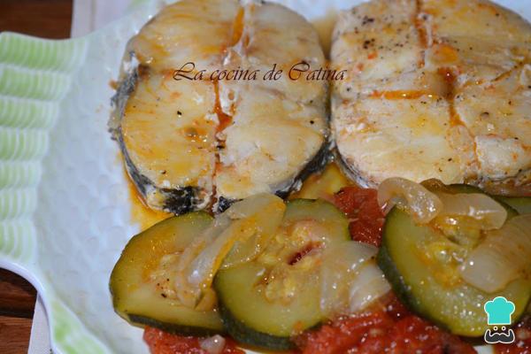 Recette de merlu mijoté aux légumes