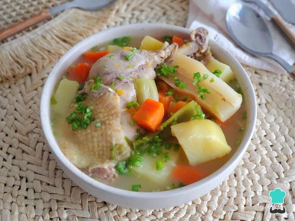 Recette de poulet ou poulet Sancocho
