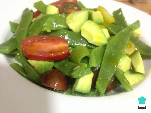 Recette de salade d'agrumes aux haricots verts et avocat