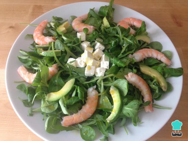 Recette de salade d'avocat et de crevettes