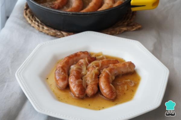 Recette de saucisses à la bière