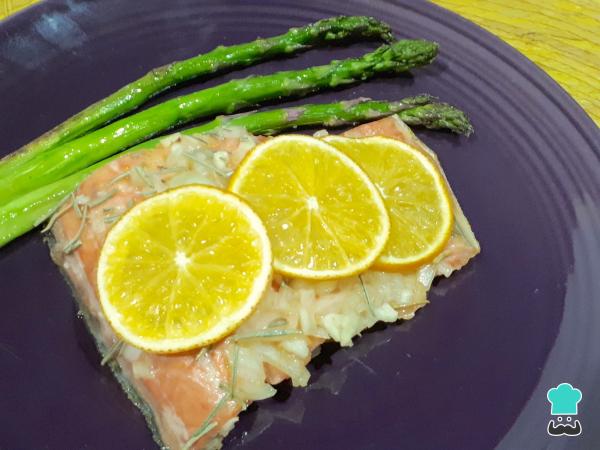 Recette de saumon à l'orange au four