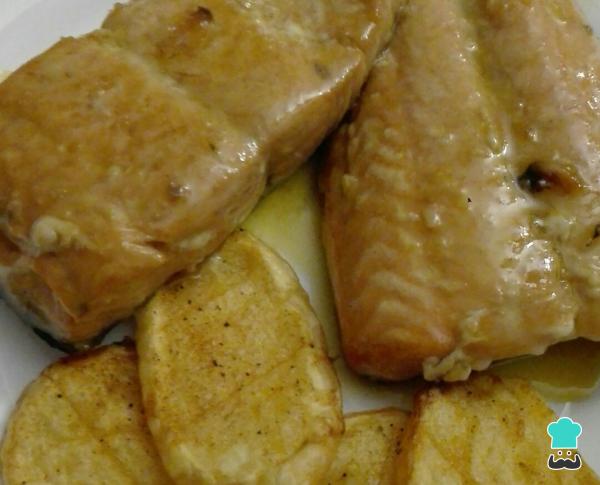 Recette de saumon à l'orange et au miel