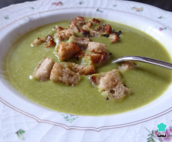Recette de soupe à la crème de pois