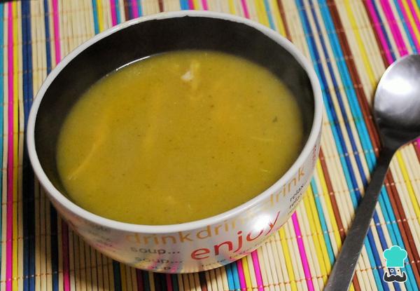 Recette de soupe au poulet et aux légumes