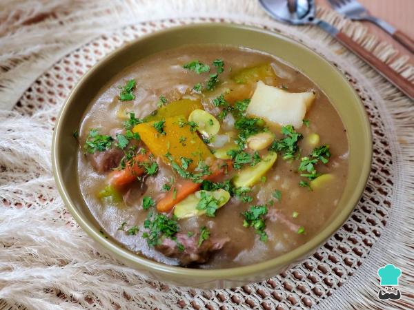 Recette de soupe chuño hachée