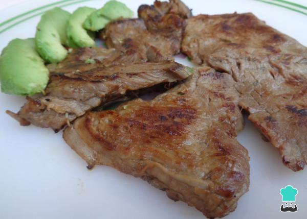 la recette Bavette marinée