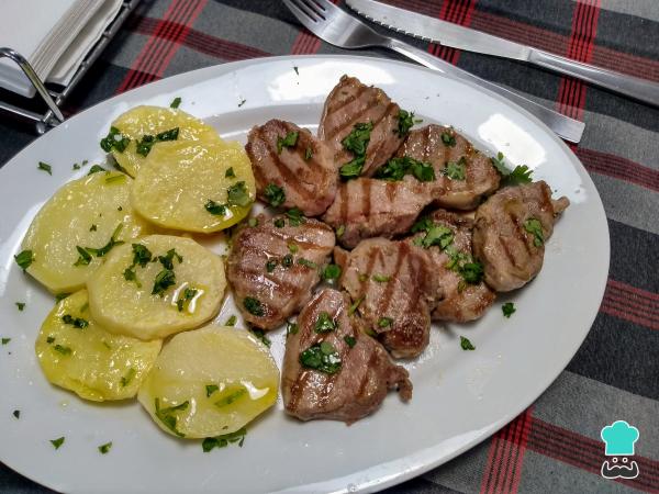 la recette Filet de porc grillé