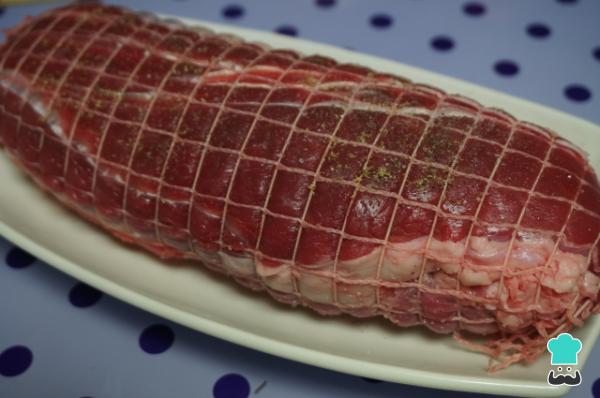 Recette de ronde de bœuf au four - Étape 1