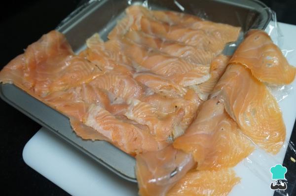 Recette de Cake au Saumon Fumé avec Pain de Tranche - Étape 8