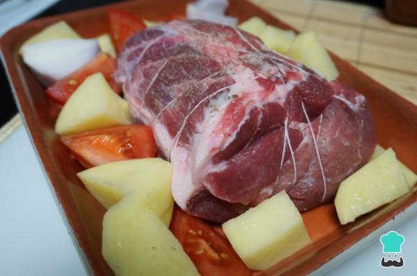 Recette de ronde de porc au four - Étape 2