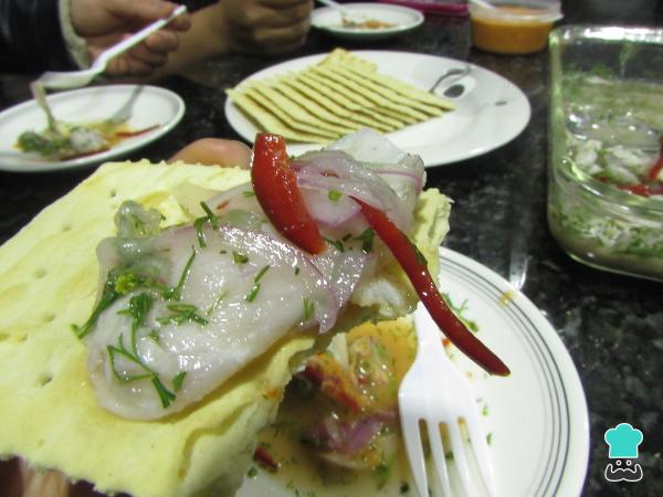 Recette de Ceviche de bar - Étape 4