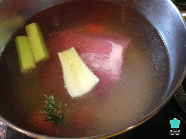 Recette Vitel toné - Étape 1