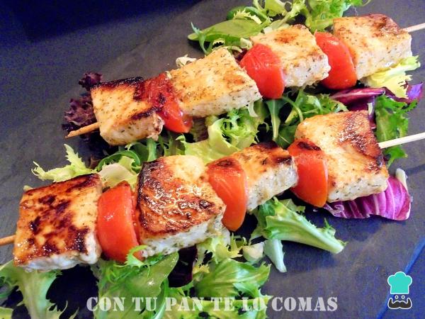 Recette de brochettes d'espadon - Étape 5