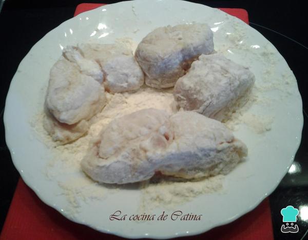 Recette de poisson jaune - Étape 2