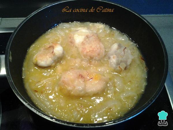 Recette de poisson jaune - Étape 4