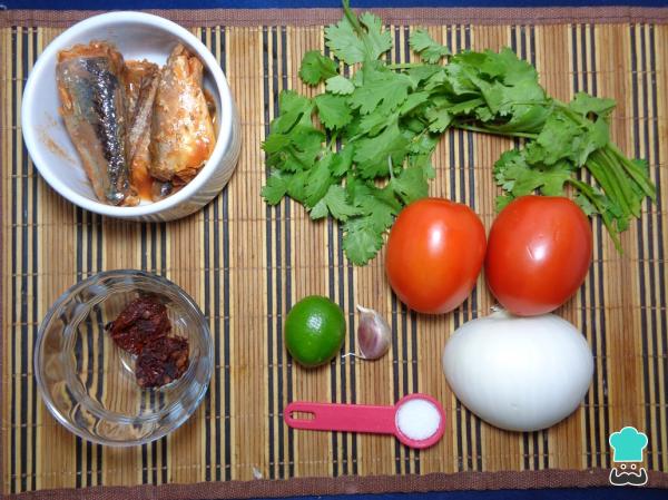 Recette de Sardines mexicaines - Étape 1