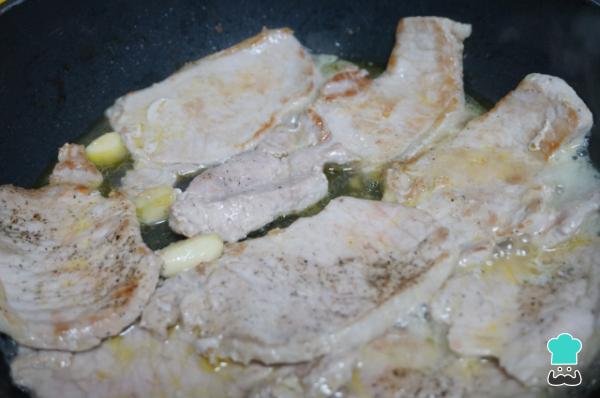 Recette de Ruban de Longe en Sauce - Étape 2