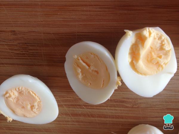 Recette de salade aux œufs de caille - Étape 5