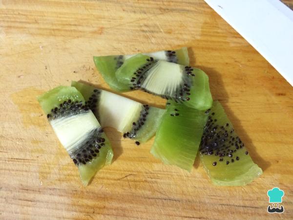 Recette Salade verte au kiwi - Étape 2