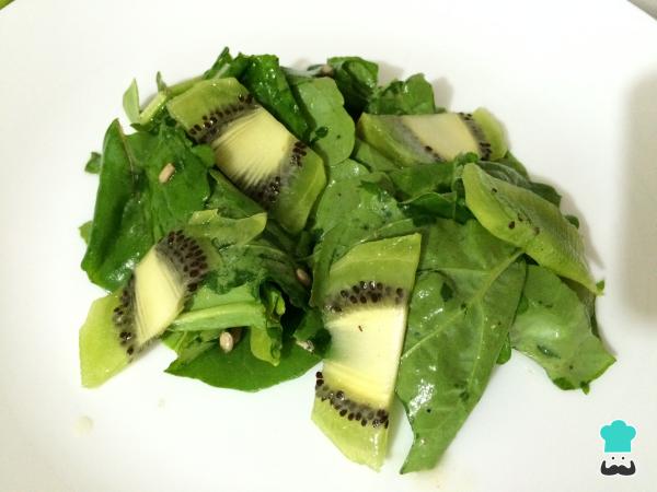 Recette Salade verte au kiwi - Étape 4