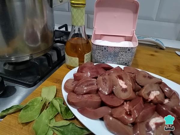 Recette de Rognons au Xérès - Étape 2