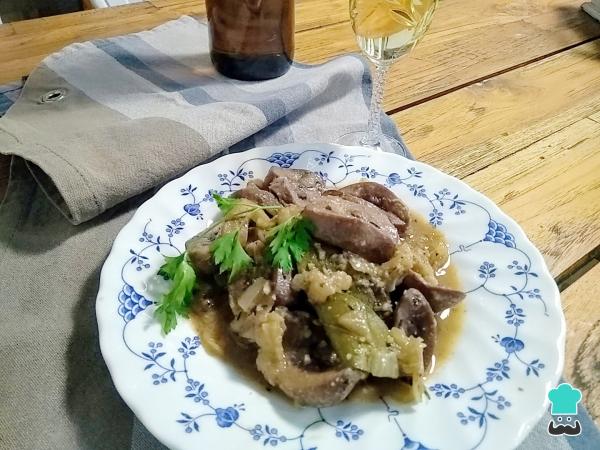 Recette de Rognons au Xérès - Étape 9