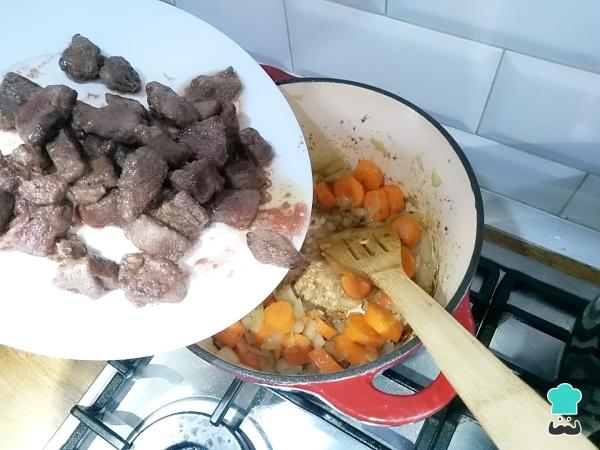 Recette de ragoût de bœuf - Étape 6