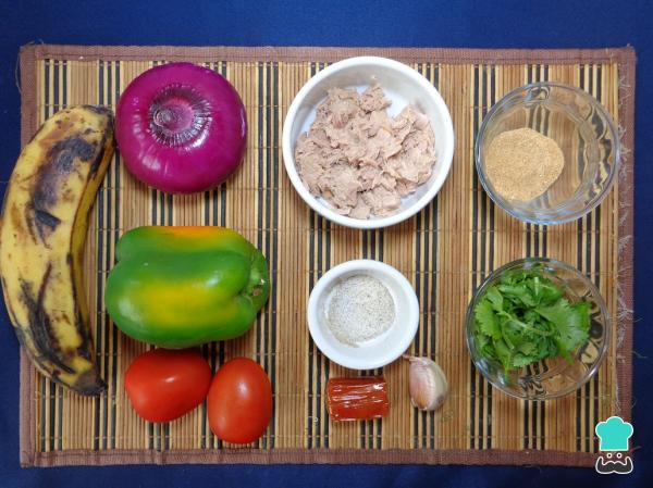 Recette de Corviche au thon - Étape 1