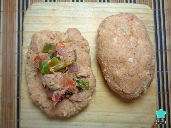 Recette de Corviche au thon - Étape 6