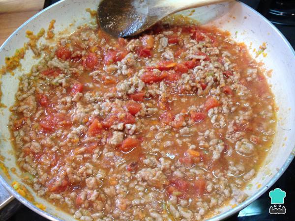 Recette de tarte aux pommes de terre et au hachis - Étape 3