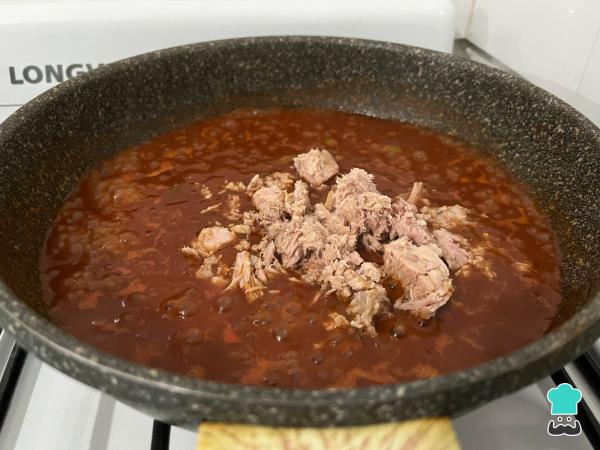 Recette de nouilles au thon - Étape 3